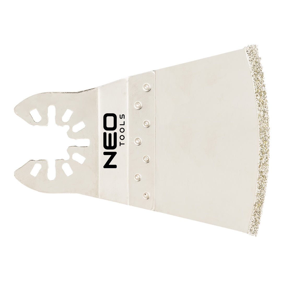 Brzeszczot łukowy do urządzenia wielofunkcyjnego NEO TOOLS 66 mm galwaniczne pokrycie nasypem diamentowym