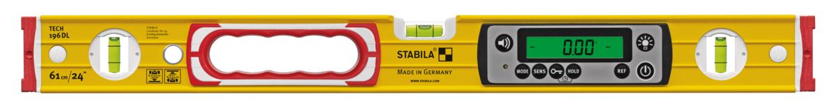 Elektroniczna poziomica Stabila Tech 196DL, IP 67, 61 cm 19829