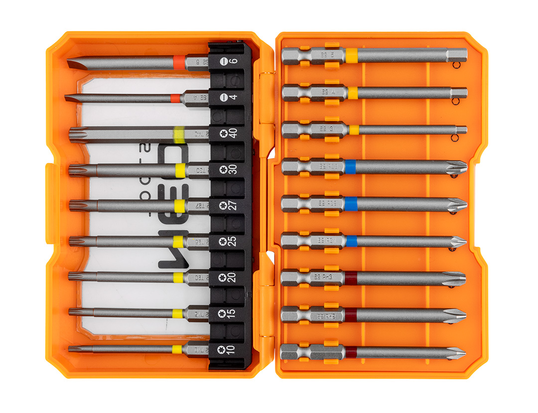 Bity 1/4" NEO TOOLS zestaw 18 szt.