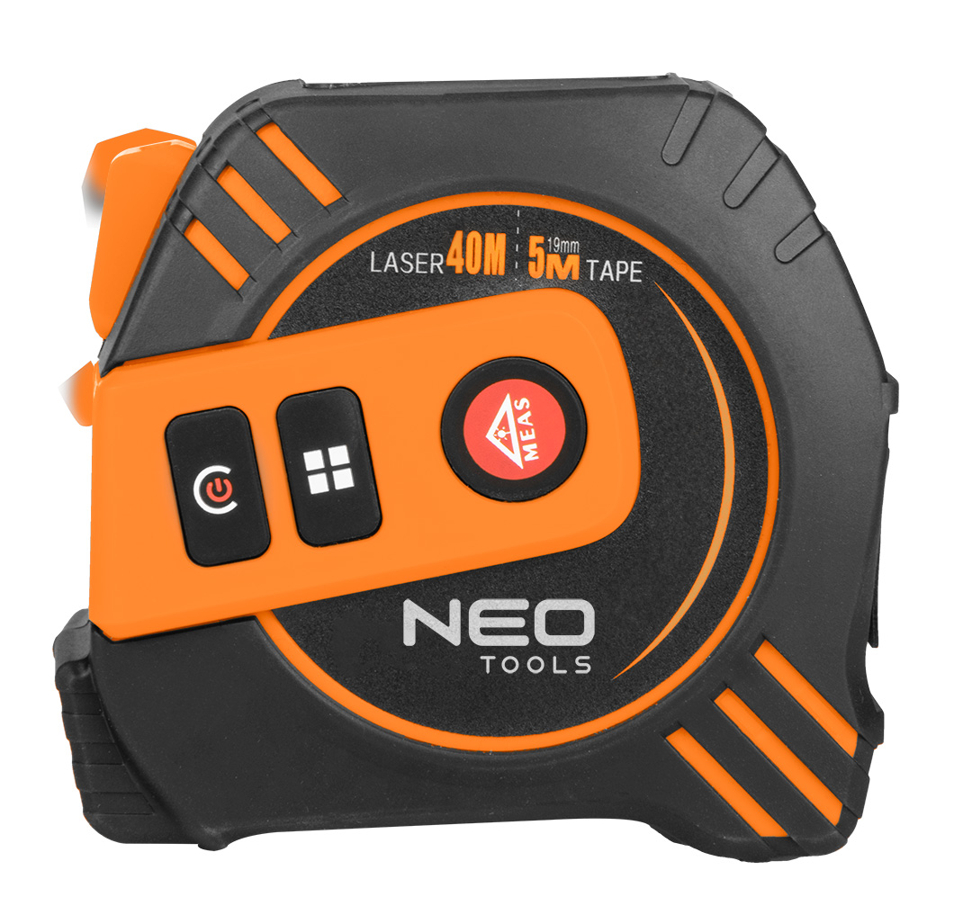 Dalmierz laserowy z miarką zwijaną NEO TOOLS
