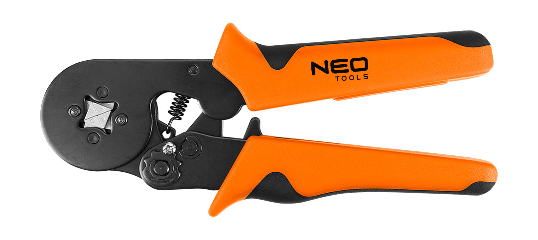 Szczypce do zaciskania końcówek NEO TOOLS 205 mm + 1200 tulejek