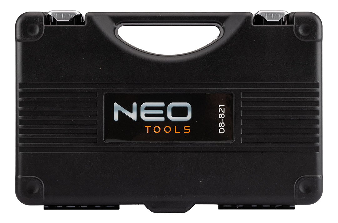 Klucz dynamometryczny NEO TOOLS dwukierunkowy 1/4" 5-25Nm zestaw 21 szt.