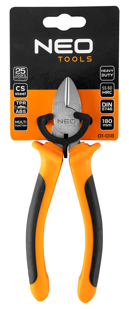 Szczypce boczne NEO TOOLS 180 mm
