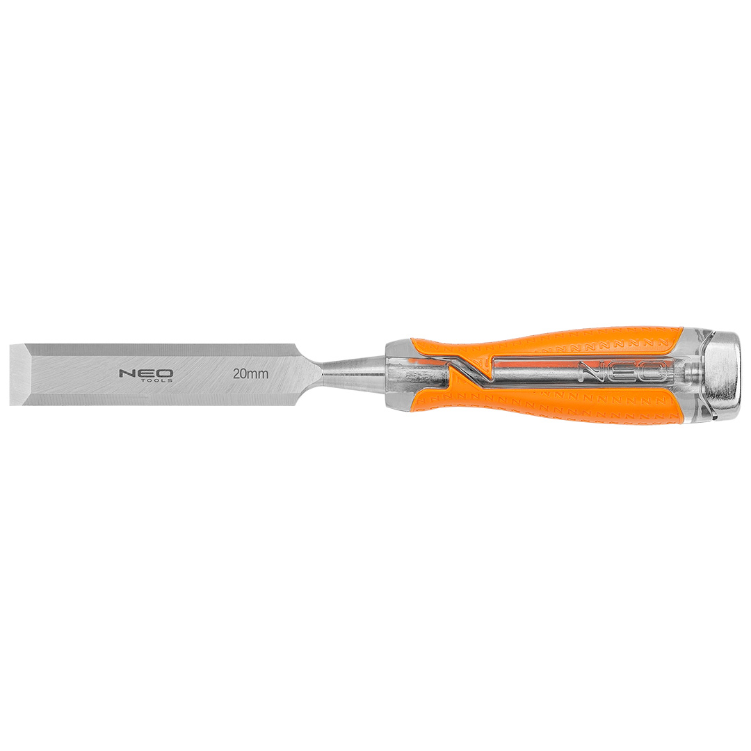 Dłuto do drewna NEO TOOLS 20 mm, CrV, uchwyt dwukomponentowy