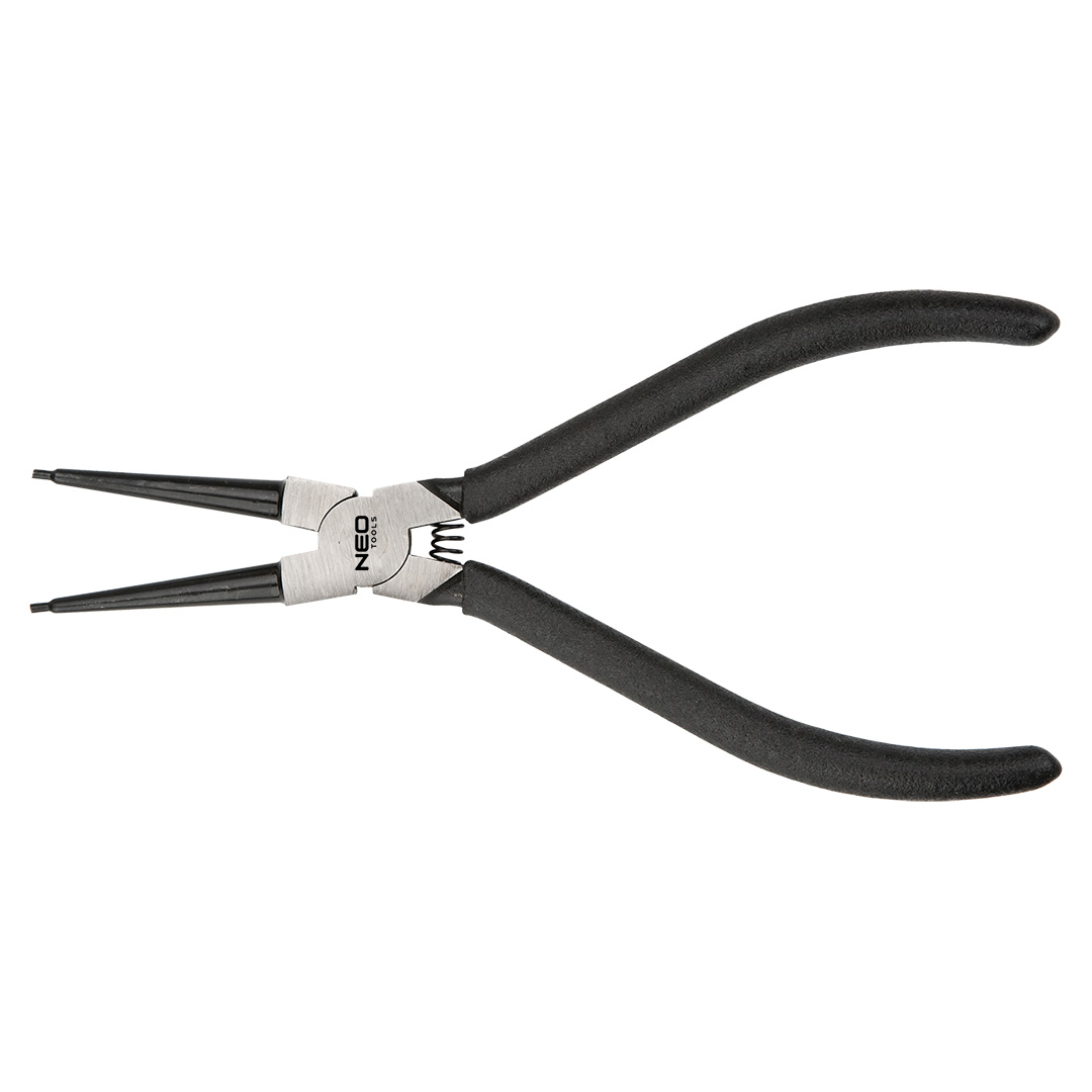 Szczypce segera do pierścieni osadczych  NEO TOOLS 220 mm, wewnętrzne, wygięte