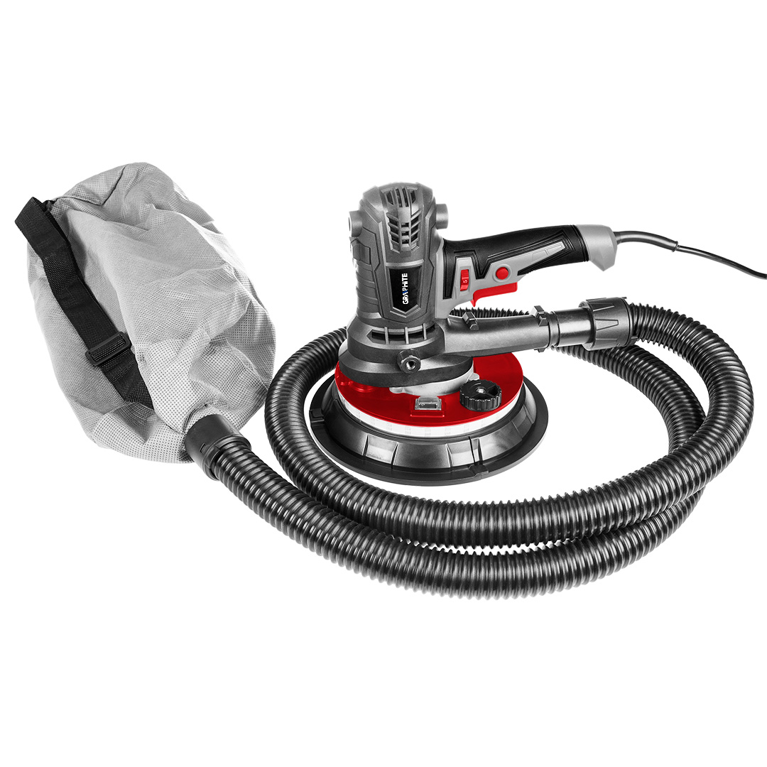 Szlifierka do gipsu GRAPHITE 900W, 180 mm, led