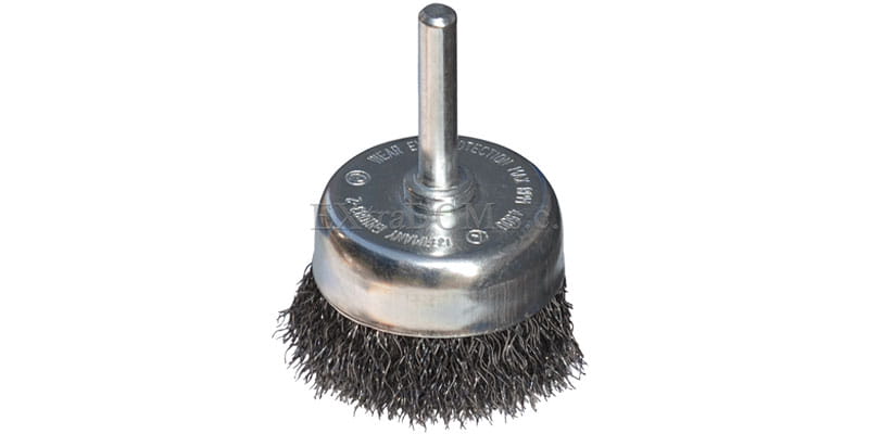 Szczotka doczołowa 50mm Abraboro drut karbowany